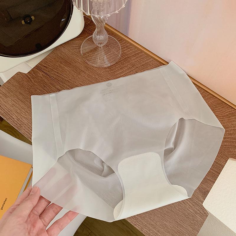 Ultratunna 3D Sömlösa Persiko-Höft Is-Silke Mellanhöga Damunderkläder