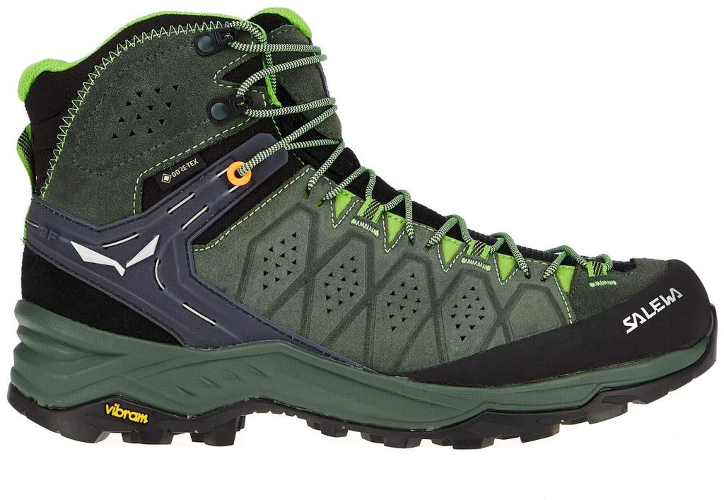 Trekking Shoes Salewa Alp Trainer 2 Mid GTX (61382) (61382-5322) Green Raw Green/pale Frog