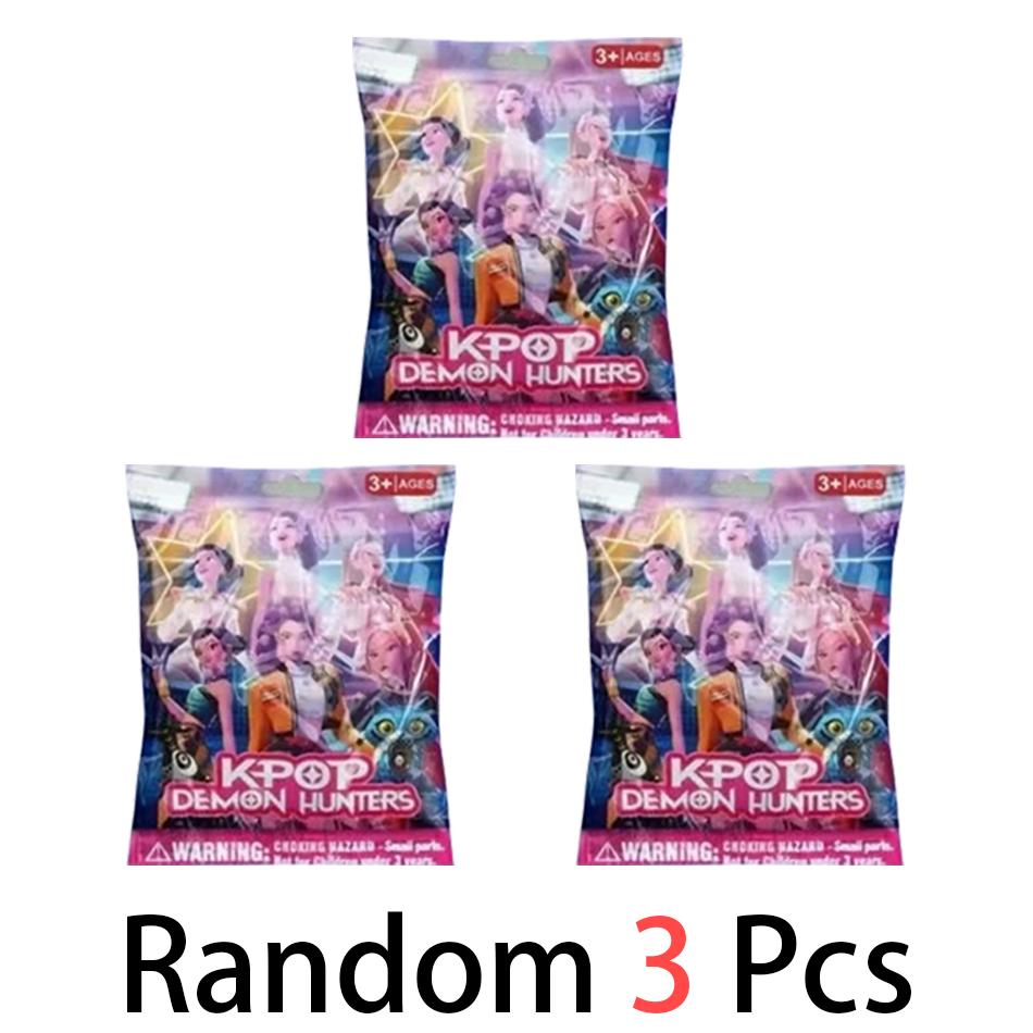 K Pop Demon Hunt Box Series Figure Model Toy Cartoon Gaming Peripherals Desk Decoration Halloween/Christmas for Kid GiftK