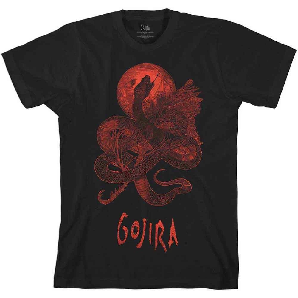

Официальная футболка Gojira Serpent Moon Мужская унисекс 4XL