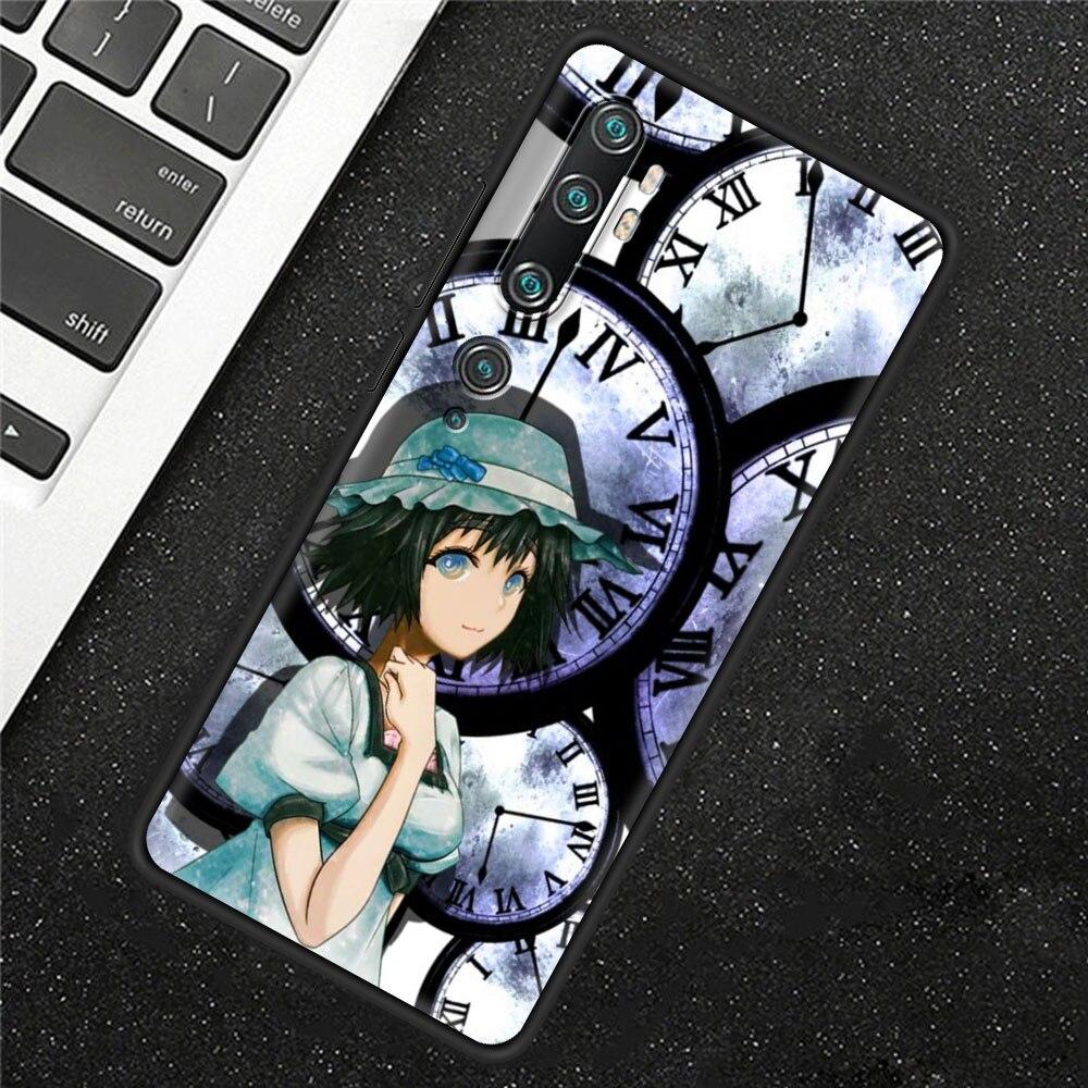 

Чехол Steins Gate Okabe Anime Manga для Xiaomi Mi Poco X3 NFC M3 Pro Note 10 Lite 11 10T Pro 5G 9T, мягкий чехол для телефона, черный чехол Poco X3 pro