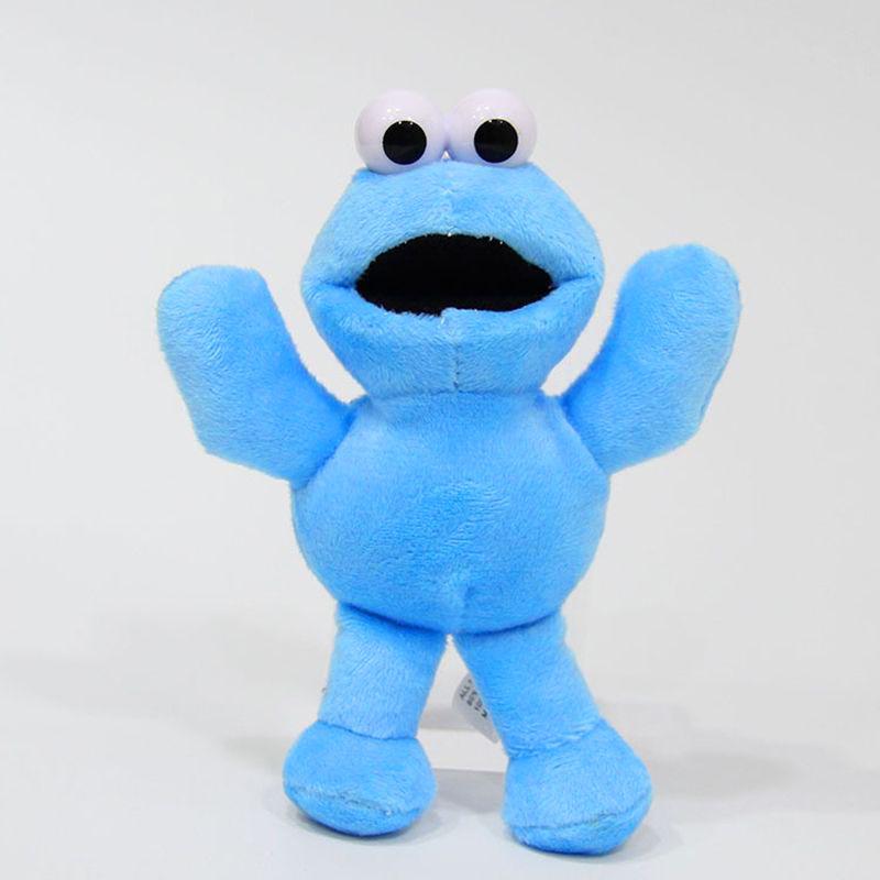 Adorable Sesame Street Cookie Monster Soft Plush Ornament Dolls For Kids Gifts