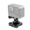 PULUZ Aluminium-Schnellwechselhalterung NVG-Helmhalterung für GoPro und andere Action-Kameras (Schwarz)