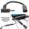 Type C Female to 4.5mm x 0.6mm Power Adapter Cable Plug Converter Charging Cable for HP