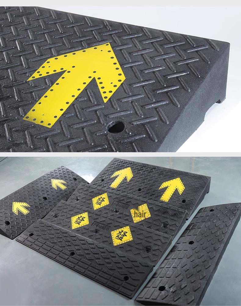 100cm Long Step Mat Curb Ramp for Home Use – Threshold and Speed Bump Climbing Mat