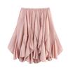 Za Western Style ZR Women Clothes New Elegant Slim Fit High Waist Irregular Laminated Decoration Skirts 2998328