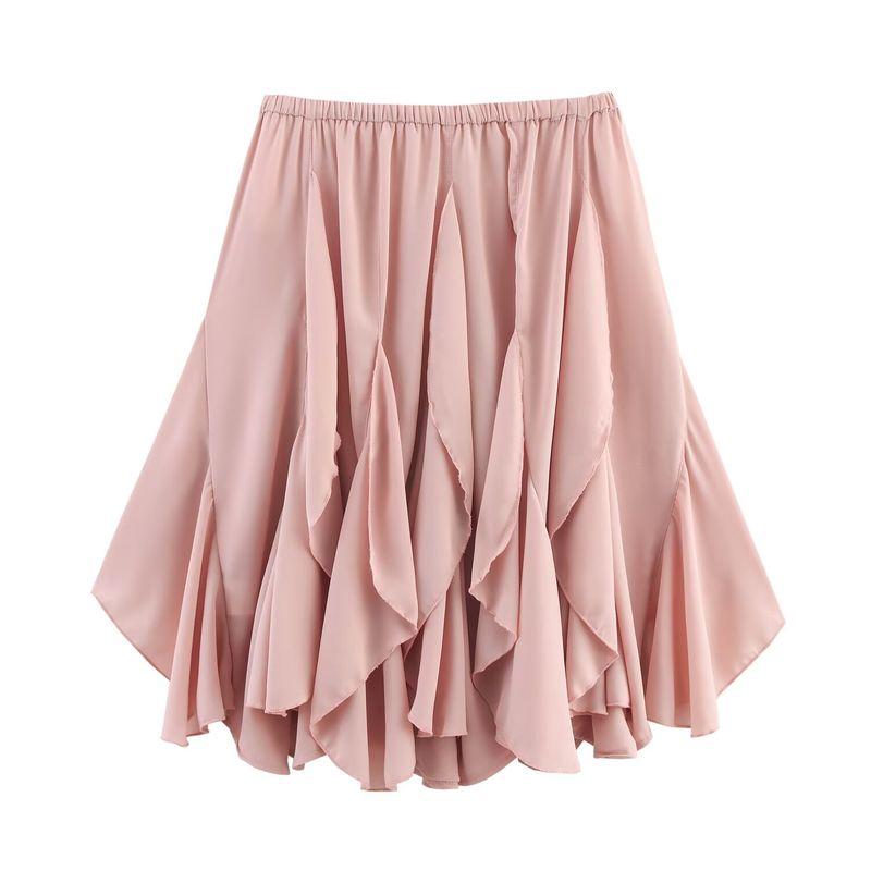 Jnleaog Spring New Arrival Women's Clothing Fashion Style French Fashion Design Laminated Decoration Skirt 2998328