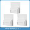 Side Drain Sewer Baffle Toilet Kitchen Seamless Adhesive Drain Floor Drain Anti-Odor Anti Mosquito Isolation Cover