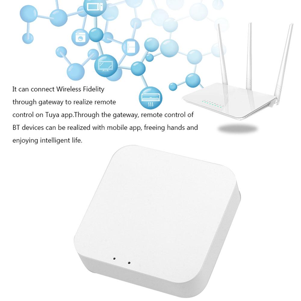 

Tuya Wireless Многофункциональные шлюзы с дистанционным управлением Интеллектуальные шлюзы BT Tuya Wireless белый