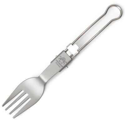 Outdoor Camping Geschirr Ti Faltlöffel Gabel und Messer Set für Camping Wandern