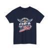 USA T-Shirt Patriotic American Flag | American Eagle Design, Proud Nation Cotton