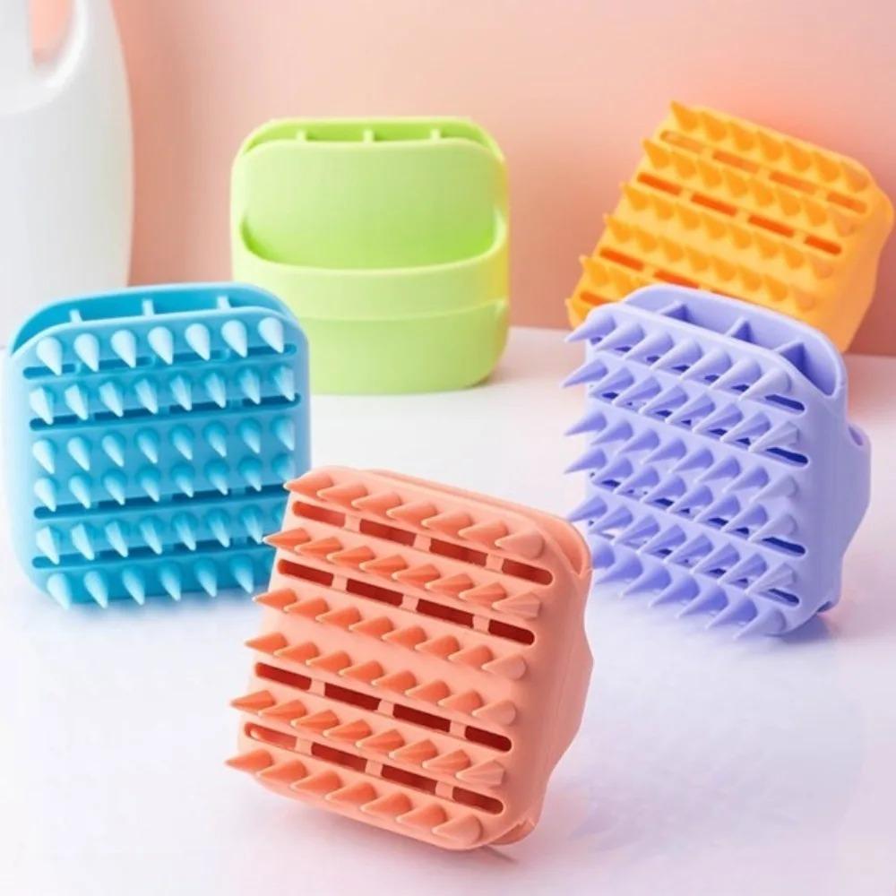 Double-sided Shampoo Massager Brush Massage Scalp Massage Brush Body Shampoo Brush For Exfoliation