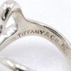 TIFFANY&Co. Offener Herzring Elsa Peretti Silber925 #5.4(US-Grösse) 4.3g Frauen Gebraucht