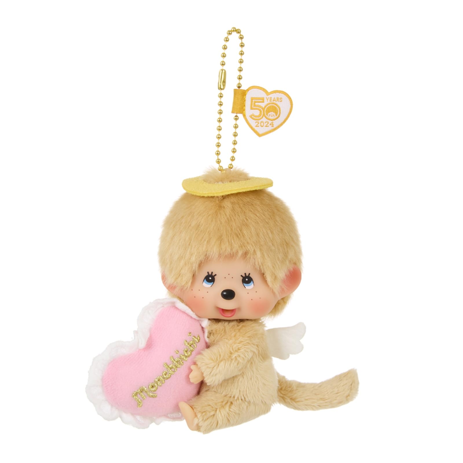

[Sekiguchi] Плюшевый брелок Monchhichi для мальчика, SS