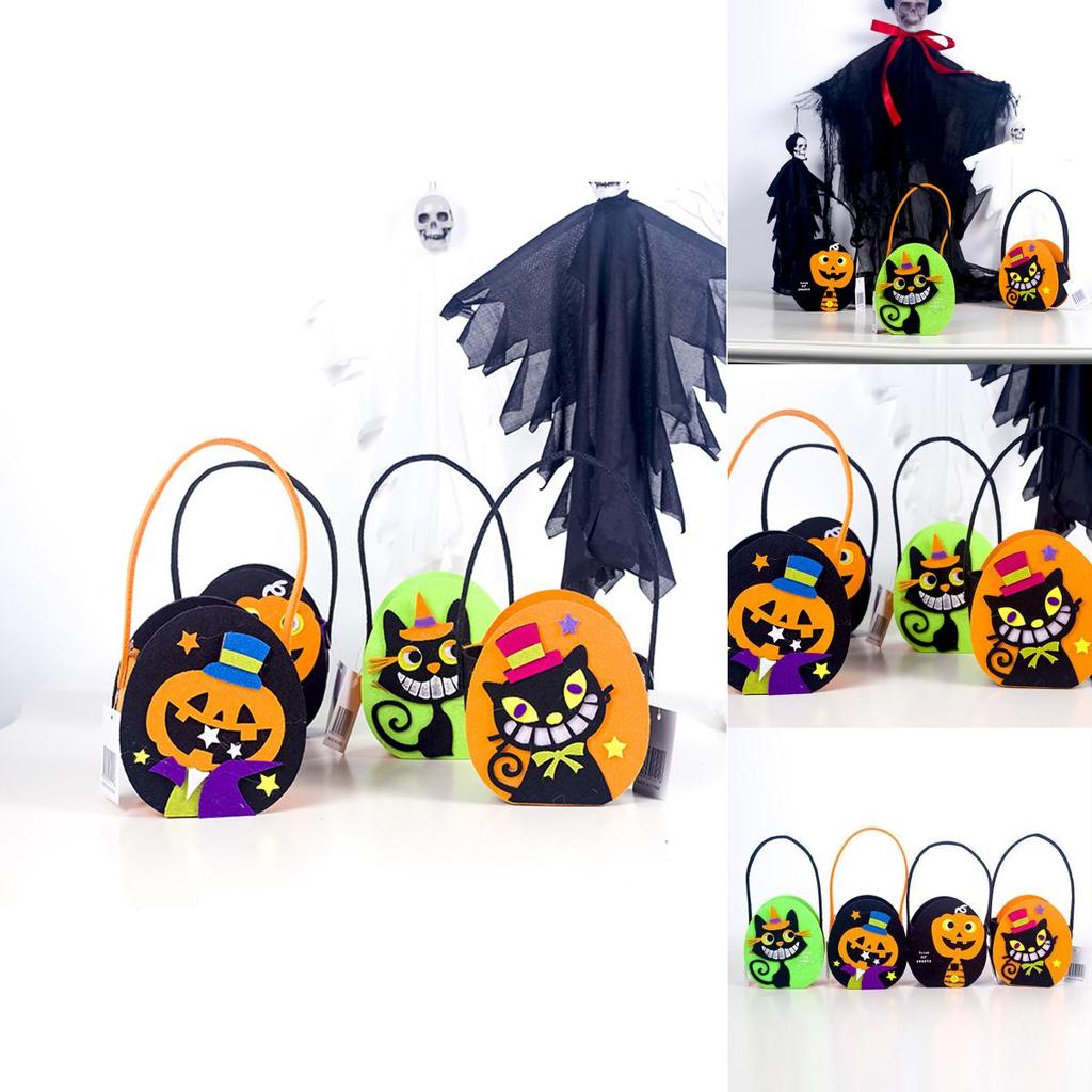 Urocza Halloweenowa Torba na Cukierki z Dyni DIY na Festywne Uroczystości Dziecięce