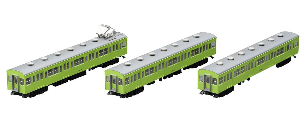 

TOMYTEC TOMIX Модель поезда N-масштаба JNR Серия 103 Ранняя модель Набор вагонов Железнодорожная модель Поезд 97616 Без кондиционера (Зеленый цвет Угуису) Добавить