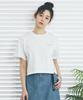 COLUMBIA UNIVERSITY Cu Sig Logo Women S/S T-Shirts White