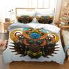 Statue of Liberty Bedding Set Modern Art Duvet Cover King/Queen Size Teens Adults Creative Fashion Pop Polyester Quilt Cover