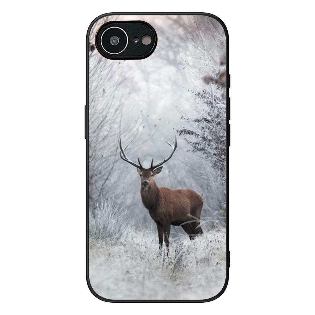 Soft Cover for Apple iPhone 17 16 14 15 Pro Max Plus 15+ 16E XR ProMax Air 16+ Coque Phone Case Deer Wild Hunting Buck