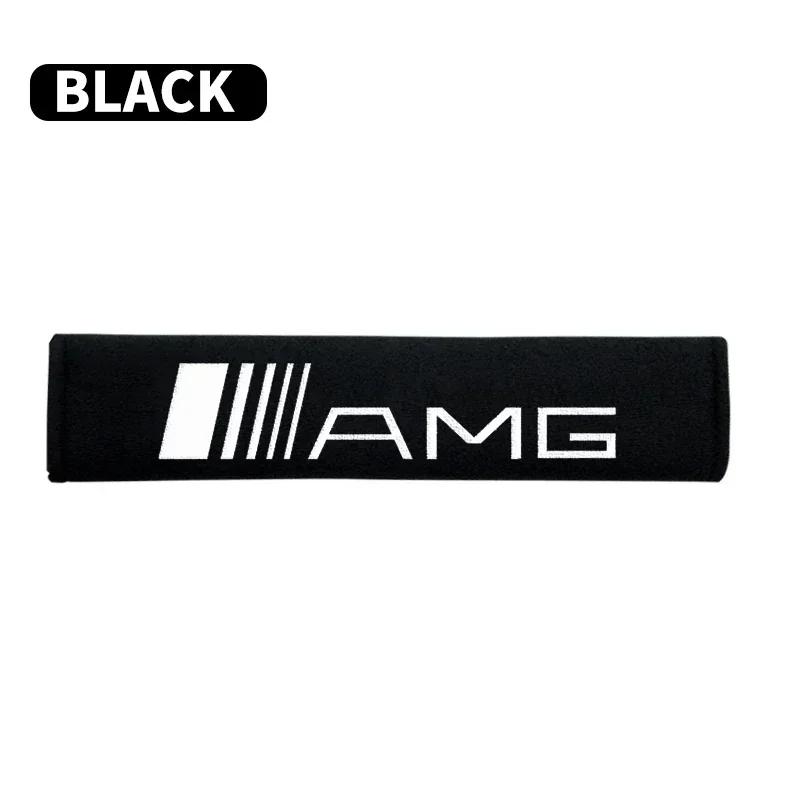 Car Seat Belt Shoulder Protector Cover Auto Accessories For Mercedes Benz AMG W204 W205 W212 W213 W221 W177 W246 GLA GLC CLA A
