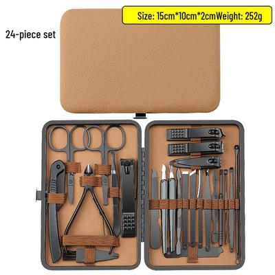 2025 Cross-Border Eagle Mouth Nail Clipper Set: 7-26 Piece Manicure Tool Kit
