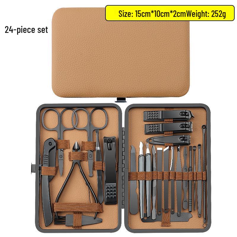 2025 Cross-Border Eagle Mouth Nail Clipper Set: 7-26 Piece Manicure Tool Kit