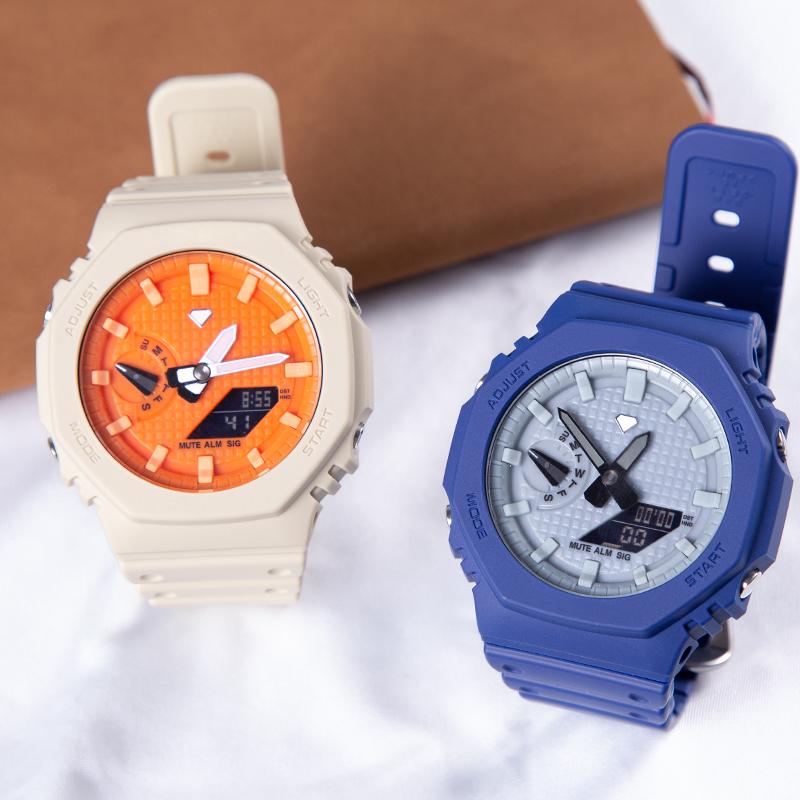 Modified Watch Case Parts Waffle Dial for GA-2100 GA-2110 3rd 4th Generation GA2100 GA2110 Inner Shadow Circle Bezel Accessories