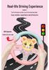Kids' Interactive Cartoon Steering Wheel Toy for Rear Seat