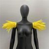 Gothic Halloween Masquerade Feather Shawl Costume Accessory