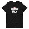 MUSCLE MILK FITNESS BODYBUILDING Black Tee Short-Sleeve Unisex T-Shirt