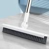 Floor Brush Long Handle V Shape Floor Wall Tile Crevice Cleaning Scrub Brush for Bathroom Kitchen