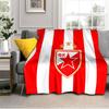 Roter Stern Decke Geeignet für Sofas, Betten, Büros und Camping - Perfektes Geschenk für Halloween Weihnachten