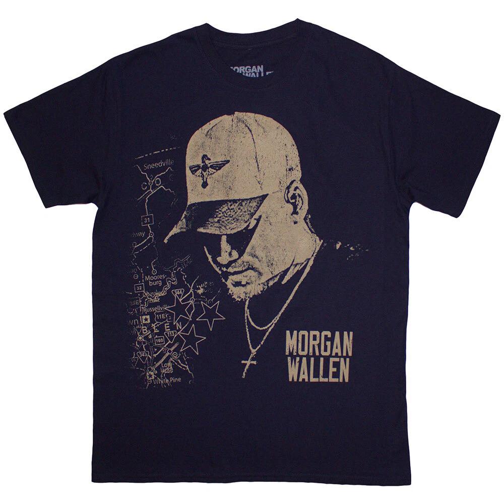 Унисекс футболка Morgan Wallen: Колпачок (X-Large) L