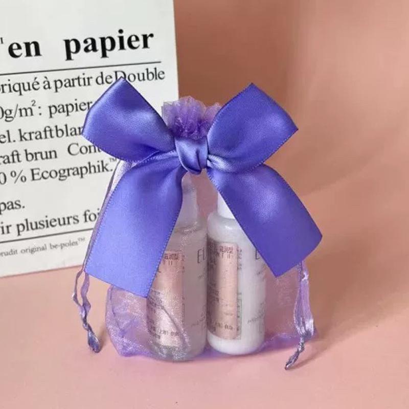 60Pcs Organza Bag Wedding Jewelry Packaging Drawstring Transparent Mesh Party Present Pouches Organza Gift Bag Wholesale