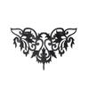 Diy Performance Clothing Decorative Iron-on Patch Sticker Embroidery Gold Silver Thread Yarn Costume Dress Geometric Applique