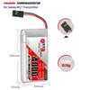 GAONENG 4000mAh 1S 3.7V 5C LiPo Receiver Battery for Sanwa M17