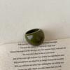 Multicolor Acrylic Resin Finger Rings for Women Simple Vintage Water Drop Shaped Rings Female Personality Jewelry