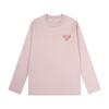 Women's 2025 American Style Pure Cotton Long-Sleeve T-Shirt: Loose Fit, Ideal for Autumn/Winter.