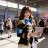 Pretty Derby Cosplay Suit With Blended Linen Fabric For Game Character Dressing