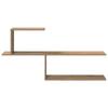 Wall Shelf Artisan Oak 122 X 18 X 60 Cm Engineered Wood