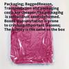30PCS High Elastic Rose Red Nitrile Gloves, 9 Inch Reusable Non-Slip Gloves, Disposable Household Rubber Gloves