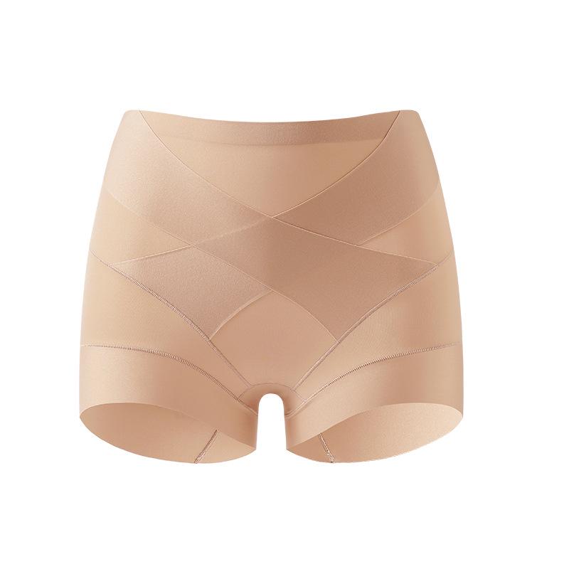High-Waisted Tummy Control & Butt Lifting Pants for Women - Seamless Body Shaper, Postpartum Shaping, Strong Waist Cincher, Cross Bandage Underwear