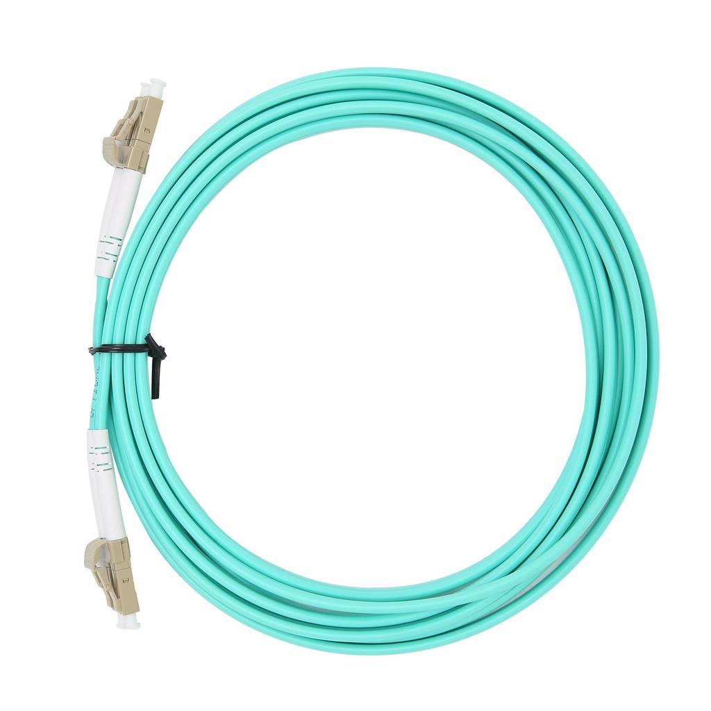 Optical Cable MultiMode DualCore LC UPC LC UPC Optic Fibre for Data Transmission.