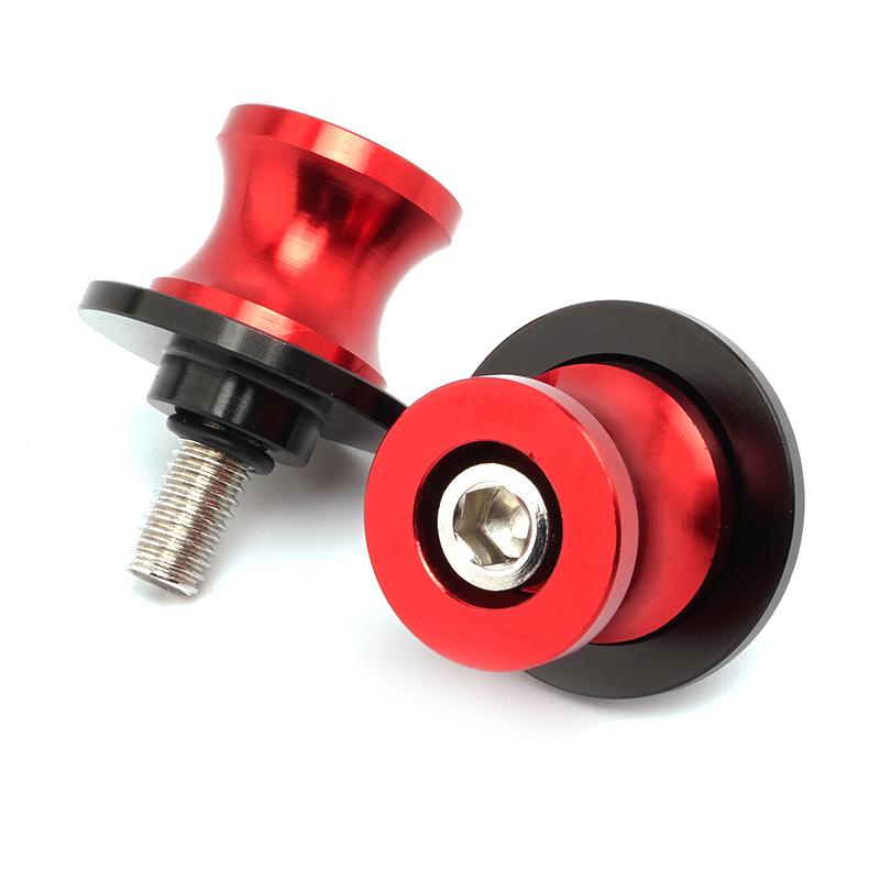 For QJMOTO QJ SRT 800 800X 800SX SVT 650 X SRT700 Accessories Motorcycle CNC 6MM Swingarm Sliders Spools Screws Stand