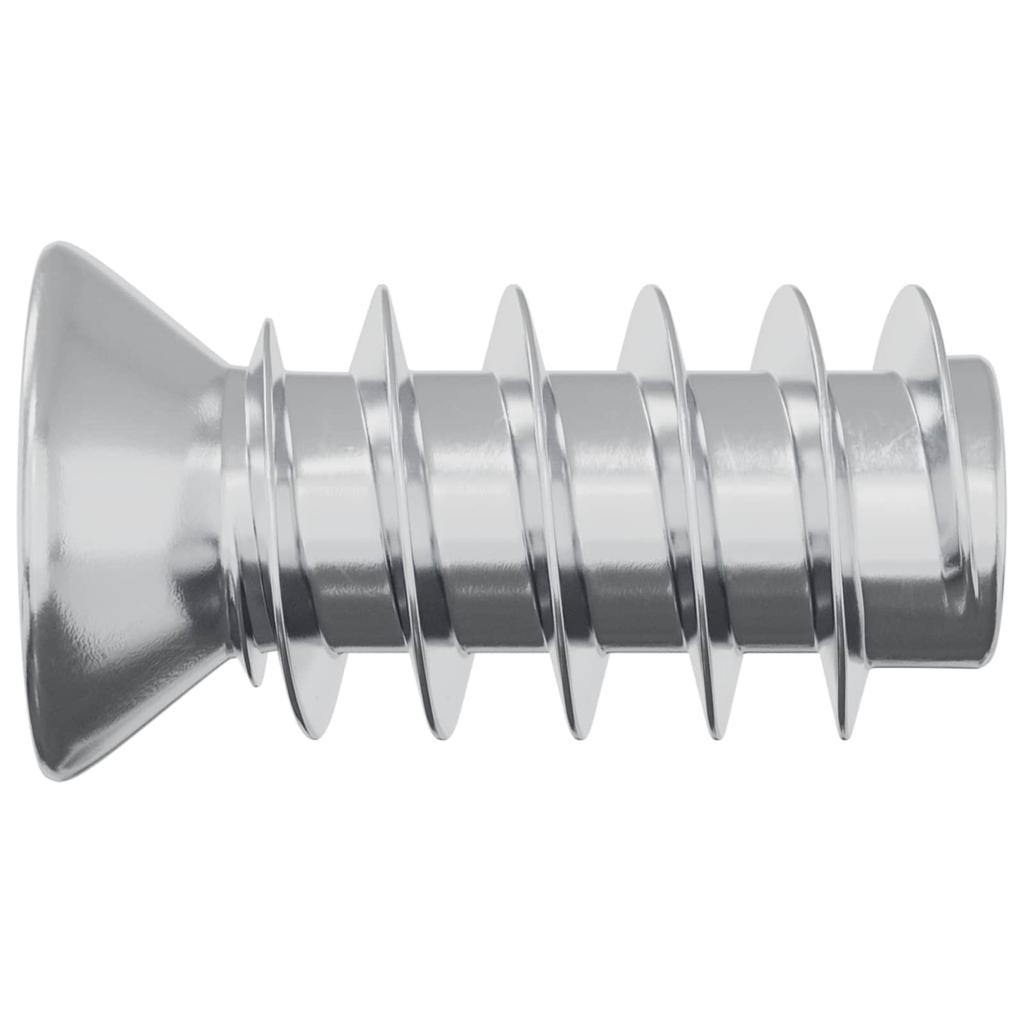 Screw 12 Pcs Silver M6 X 12 Mm Iron