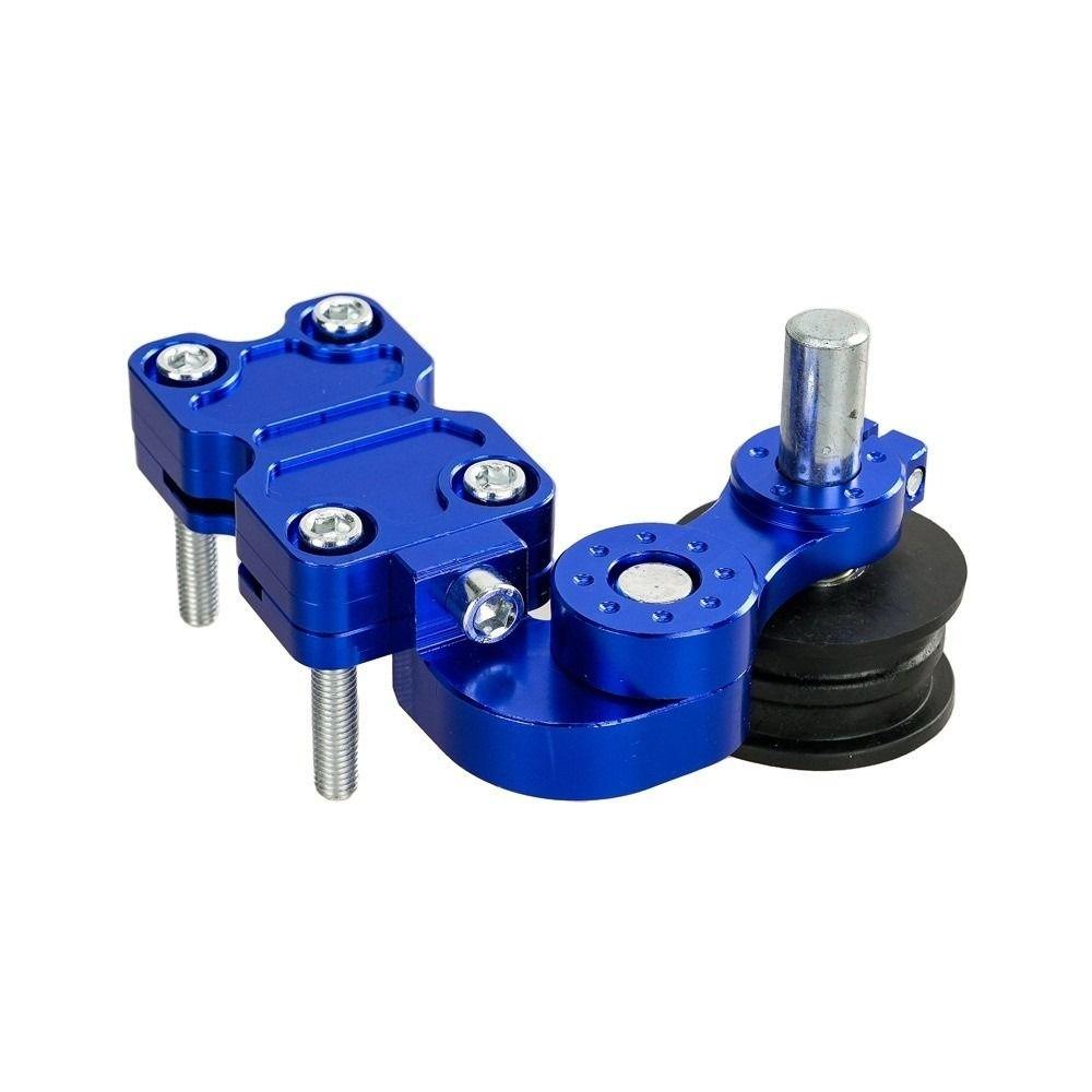 Aluminum Alloy Motorcycle Chain Adjuster High Performance Adjustment Chain Tensioner Wear-Resistant Easy To Install