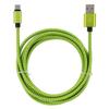 Quick Charge 2A Aluminum Alloy Nylon Dragon Pattern Braided Data Cable for Apple & Android Devices