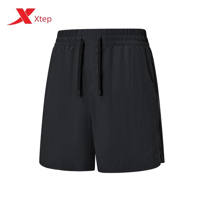 Xtep Shorts My Speed 2025 Summer New Sports Quick-Drying Women s Shorts 2XL чёрный