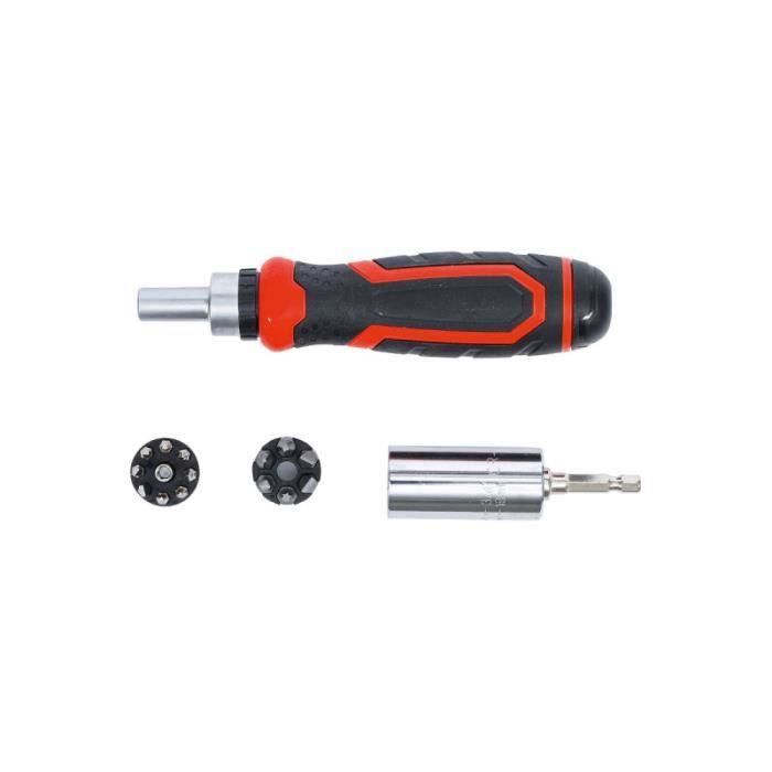 Jeu d'embouts de précision et douilles universelles BGS TECHNIC - 17 pcs - 20817