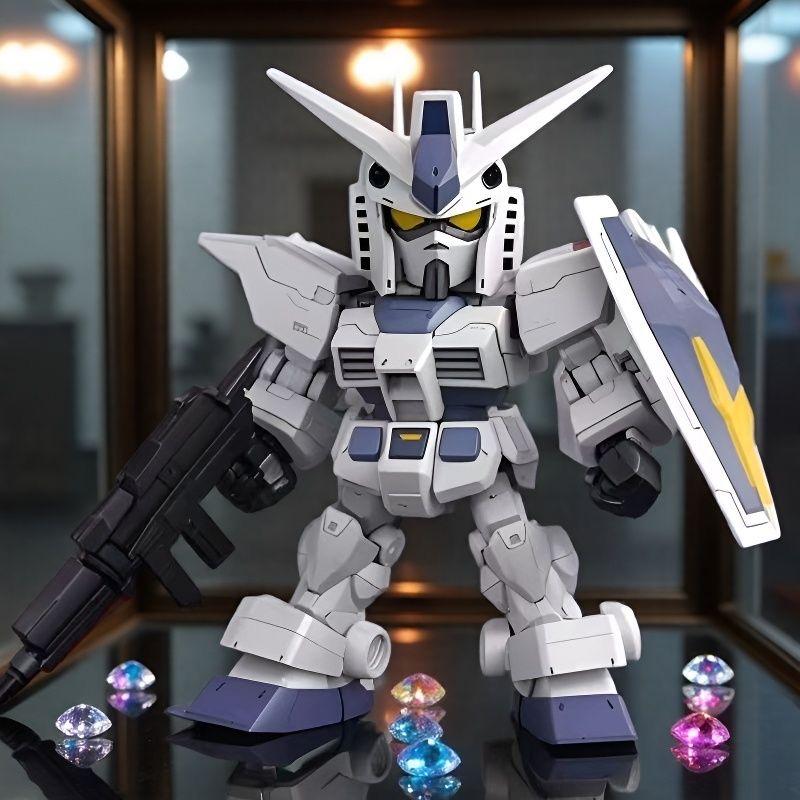 GUNDAM 3D Assembly Model for Handcraft Gifts Home Decoration Creative Plastic Model toy DIY Accessories for Adults Child